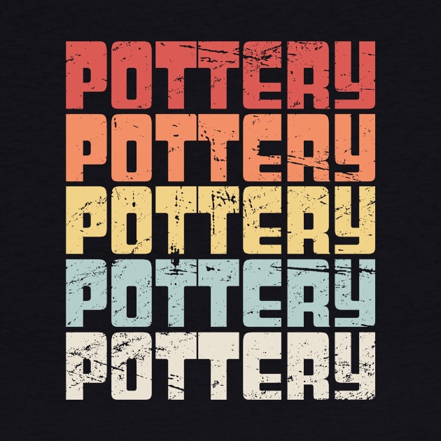 Retro 70s POTTERY Text by MeatMan